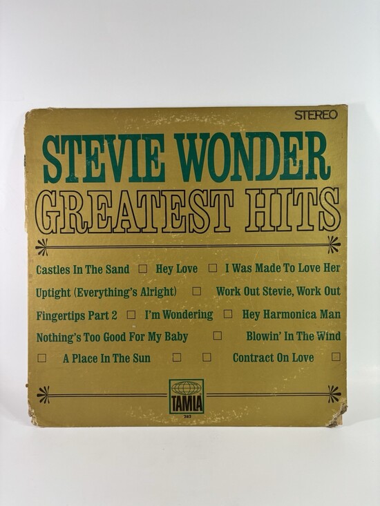 Other - Stevie Wonder - Greatest Hits - 1968 Tamla TS-282 LP Vinyl Record - EX